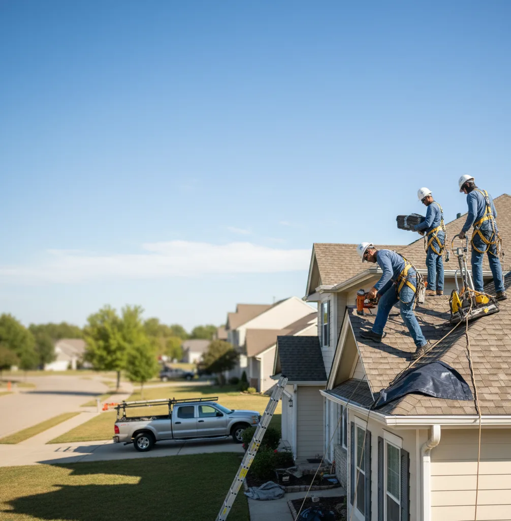Roof Repair in Van Lear